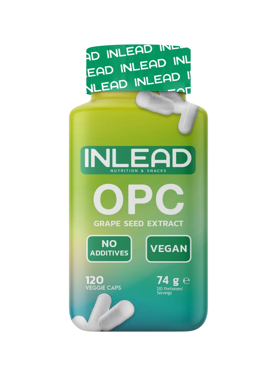 Inlead OPC Grape Seed Extract – 120 Caps | Antioxidant & Immune Support