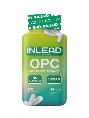 compare product Inlead OPC Grape Seed Extract – 120 Caps | Antioxidant & Immune Support