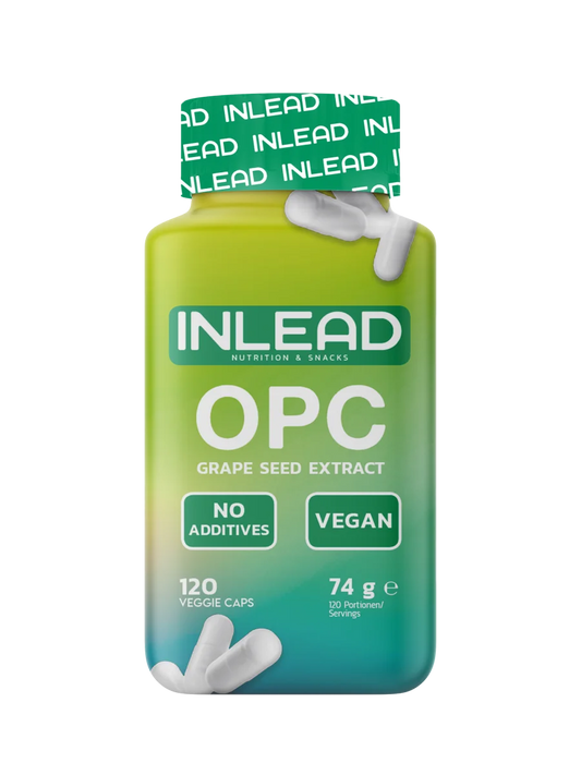 Inlead OPC Grape Seed Extract – 120 Caps | Antioxidant & Immune Support