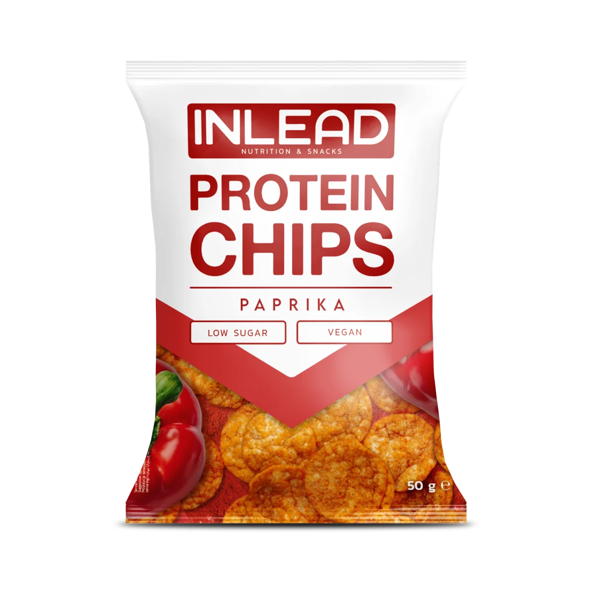Inlead Protein Chips 6x50g – High-Protein Crunchy Snack