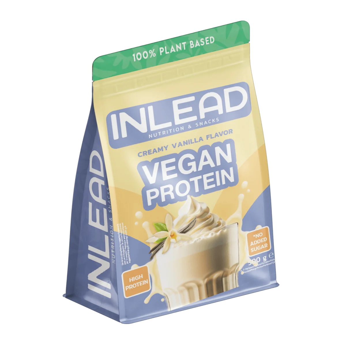 Inlead Vegan Protein 500g – Plant-Based Protein Powder