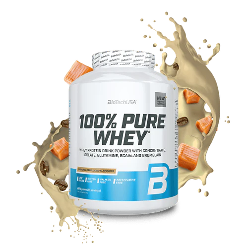 BioTechUSA 100% Pure Whey Protein Powder - 2270g (5 lbs)