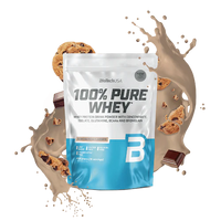 BioTechUSA 100% Pure Whey Protein Powder - 454g (1 lb) Trial Size