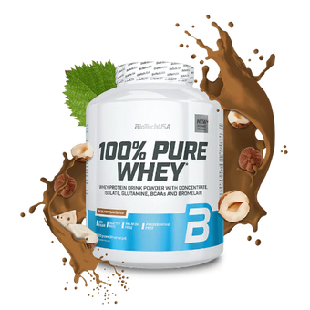 compare product BioTechUSA 100% Pure Whey Protein Powder - 2270g (5 lbs)