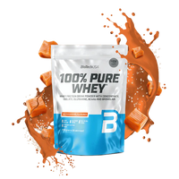 BioTechUSA 100% Pure Whey Protein Powder - 454g (1 lb) Trial Size