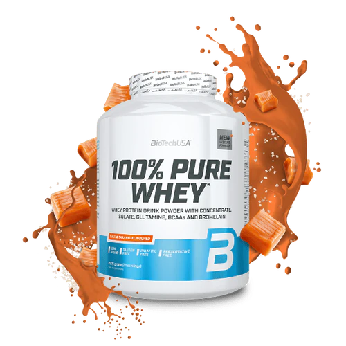 BioTechUSA 100% Pure Whey Protein Powder - 2270g (5 lbs)