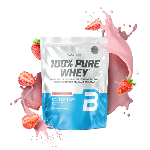 BioTechUSA 100% Pure Whey: Premium Protein Powder for Muscle Growth & Recovery