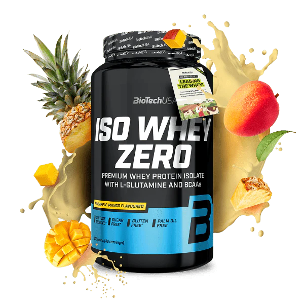 BioTechUSA Iso Whey Zero Protein - Sugar-Free & Lactose-Free | 908g