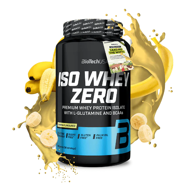 BioTechUSA Iso Whey Zero Protein - Sugar-Free & Lactose-Free | 908g