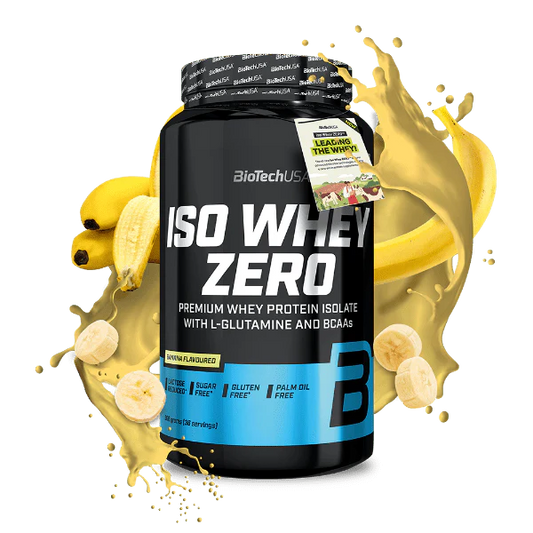 BioTechUSA Iso Whey Zero Protein - Sugar-Free & Lactose-Free | 908g