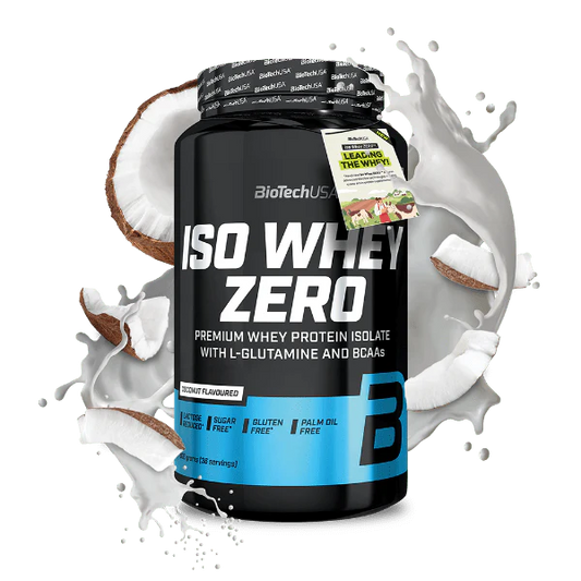 BioTechUSA Iso Whey Zero Protein - Sugar-Free & Lactose-Free | 908g