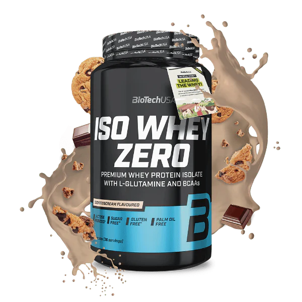 BioTechUSA Iso Whey Zero Protein - Sugar-Free & Lactose-Free | 908g