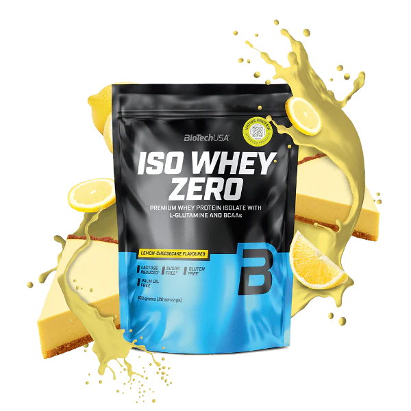 BioTechUSA Iso Whey Zero - Sugar-Free & Lactose-Free Protein Isolate