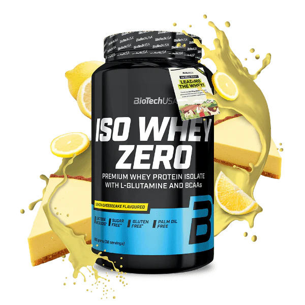 BioTechUSA Iso Whey Zero Protein - Sugar-Free & Lactose-Free | 908g