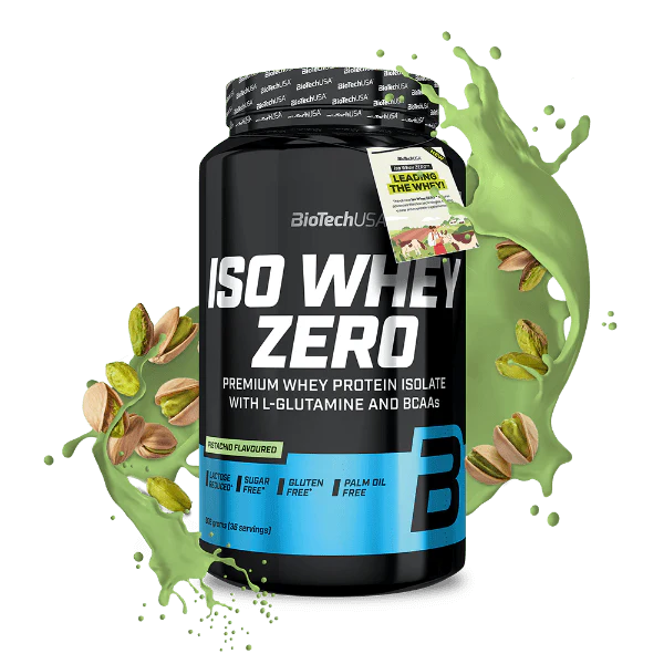 BioTechUSA Iso Whey Zero Protein - Sugar-Free & Lactose-Free | 908g