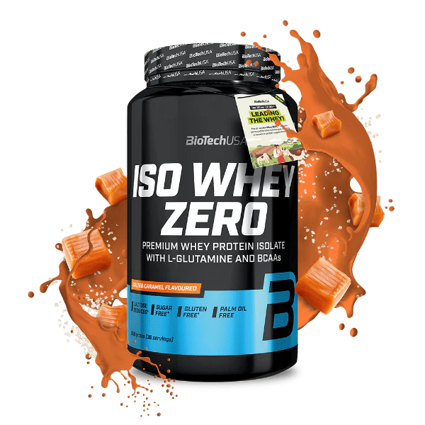 BioTechUSA Iso Whey Zero Protein - Sugar-Free & Lactose-Free | 908g