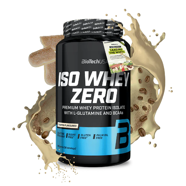 BioTechUSA Iso Whey Zero Protein - Sugar-Free & Lactose-Free | 908g