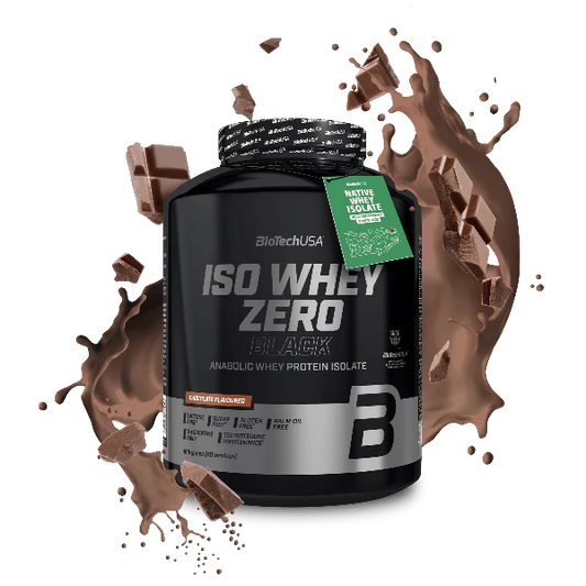 BioTechUSA Iso Whey Zero Black - 1816g Whey Isolate with Creatine