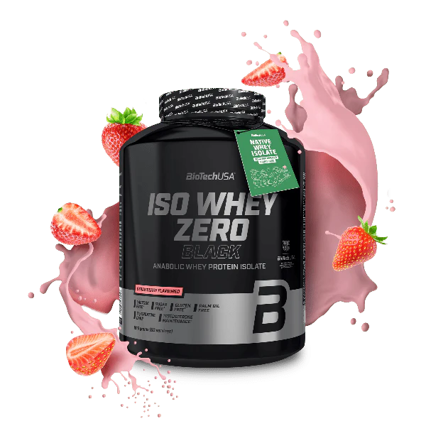 BioTechUSA Iso Whey Zero Black - 1816g Whey Isolate with Creatine