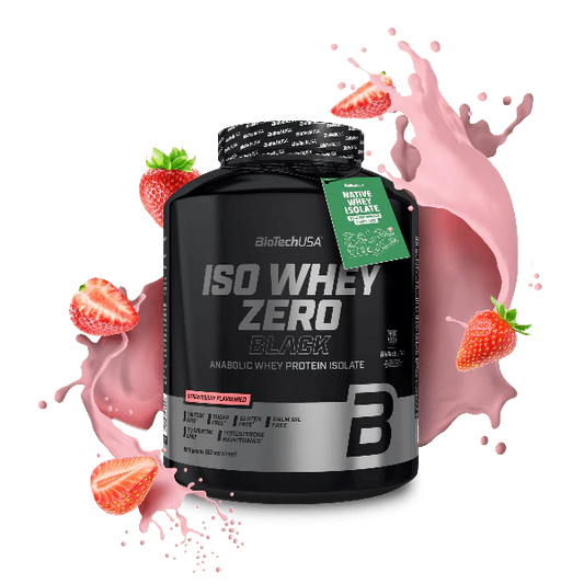 BioTechUSA Iso Whey Zero Black - 1816g Whey Isolate with Creatine