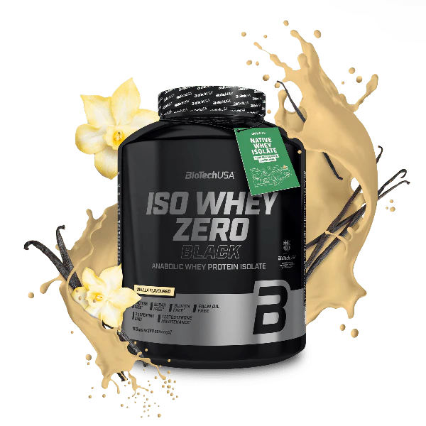 BioTechUSA Iso Whey Zero Black - 1816g Whey Isolate with Creatine