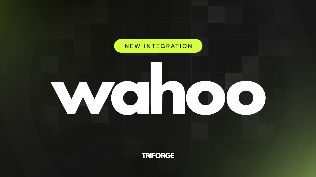 Triforge Now Integrates with Wahoo: What It Means for Your Triathlon Training Data
